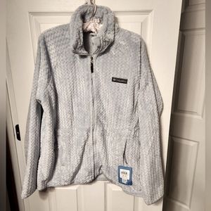 NWT Womens Columbia Full Zip Fleece